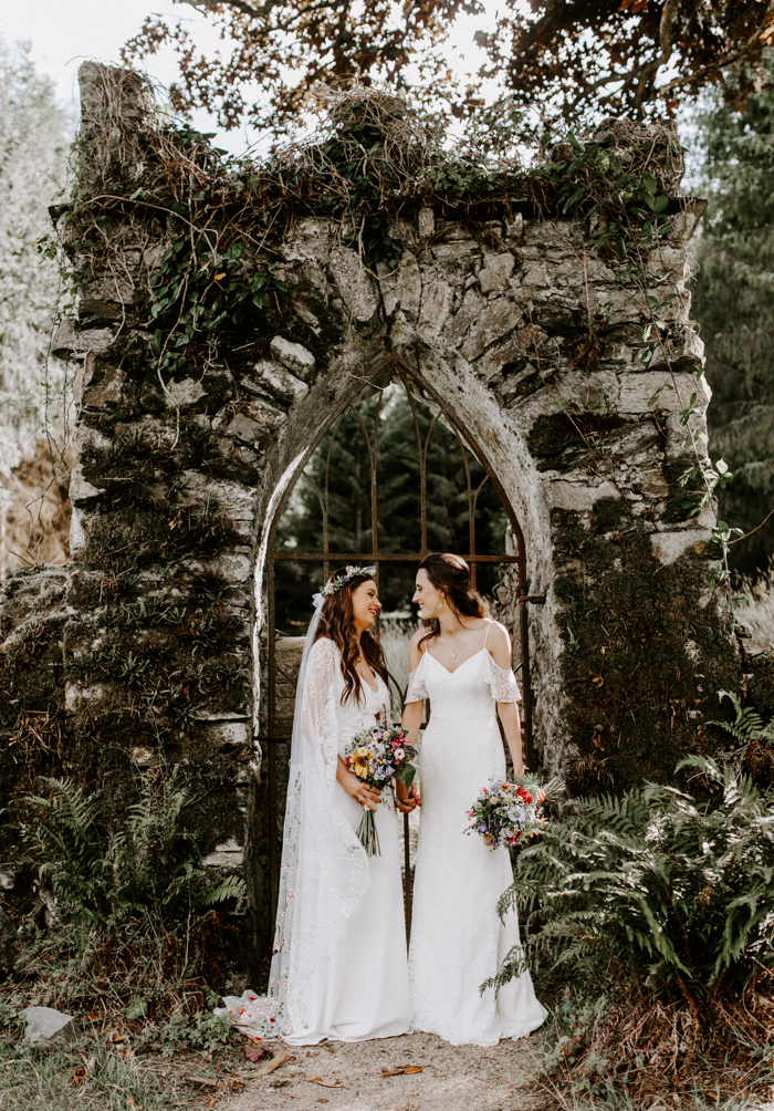 Warm and Intimate Garden Wedding Junebug Weddings