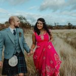Dazzling Indian and Scottish Fusion Wedding