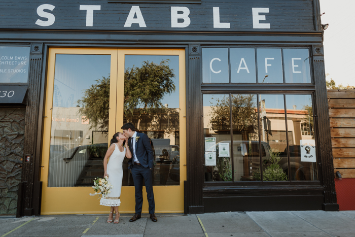 Charming and Intimate Stable Cafe Wedding