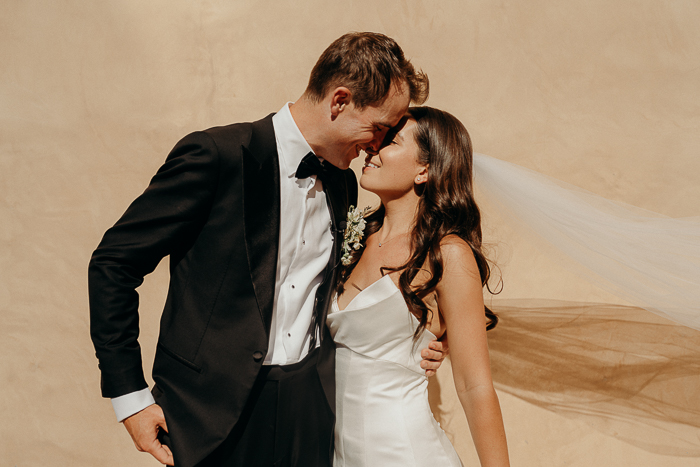 Timeless Malibu Mountaintop Bridal ceremony | Junebug Weddings