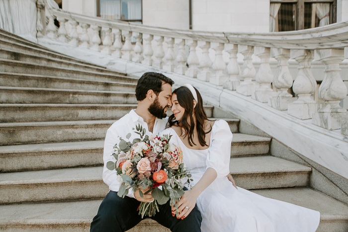 Simple white dresses outlet for courthouse wedding