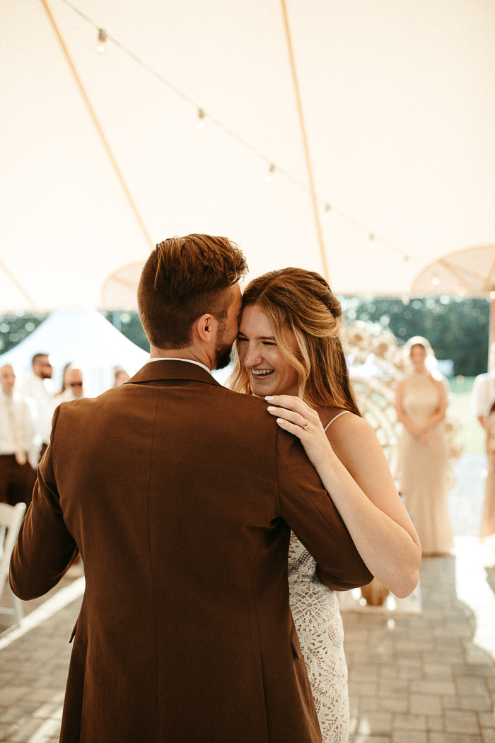 Stunning and Chic Boho Mountaintop Wedding | Junebug Weddings