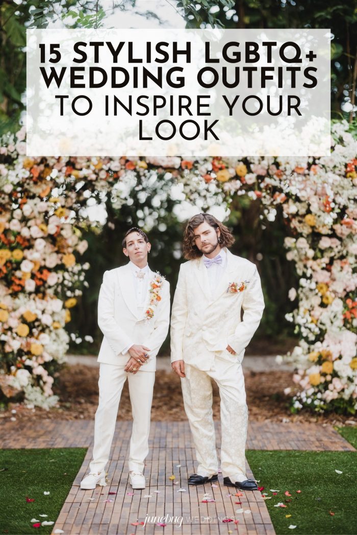LGBTQ+ Wedding Outfits For Easy Inspiration
