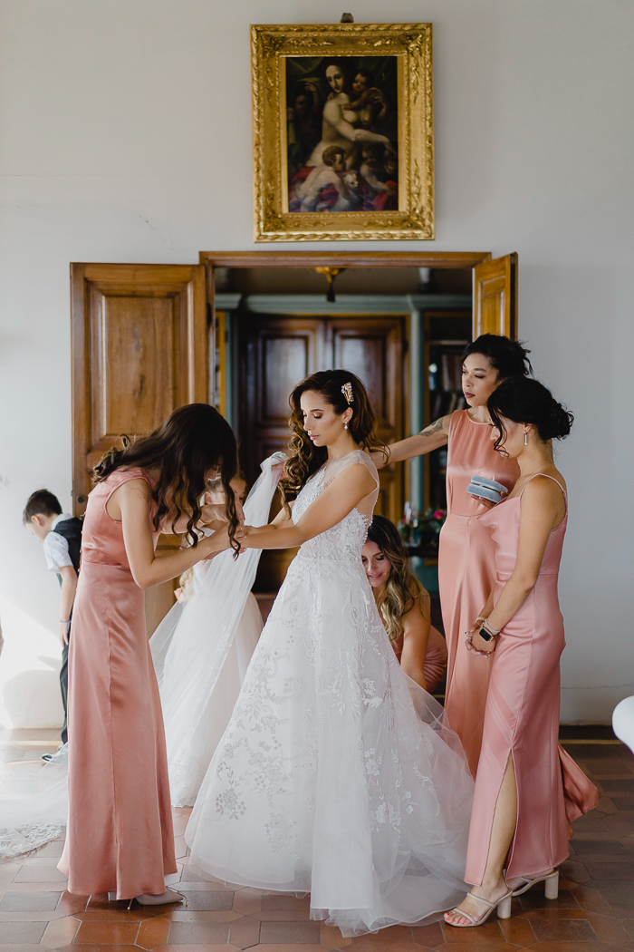 Modern renaissance wedding outlet dress