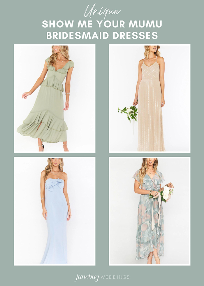 28 Unique Bridesmaid Dresses | Junebug Weddings