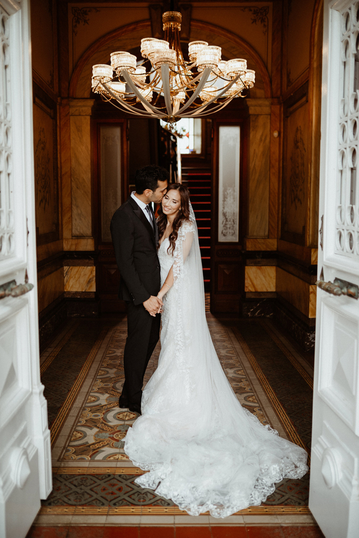 Gorgeously Detailed Portugal Greenhouse Wedding | Junebug Weddings