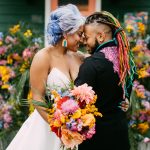 Colorful Rainbow Micro Wedding Inspiration