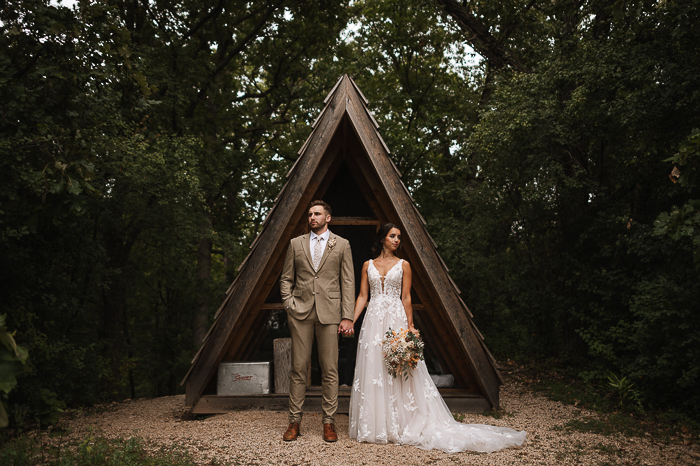 Lakeside Summer Camp Wedding with DIY Details