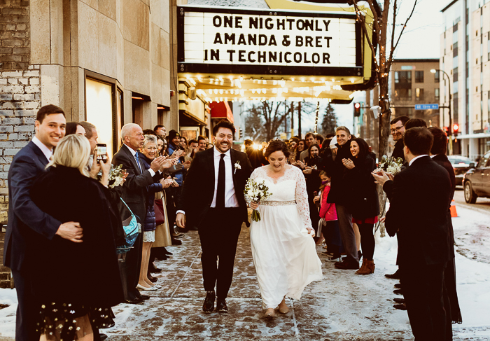 This Couple Threw the Most Epic New Year's Eve Wedding