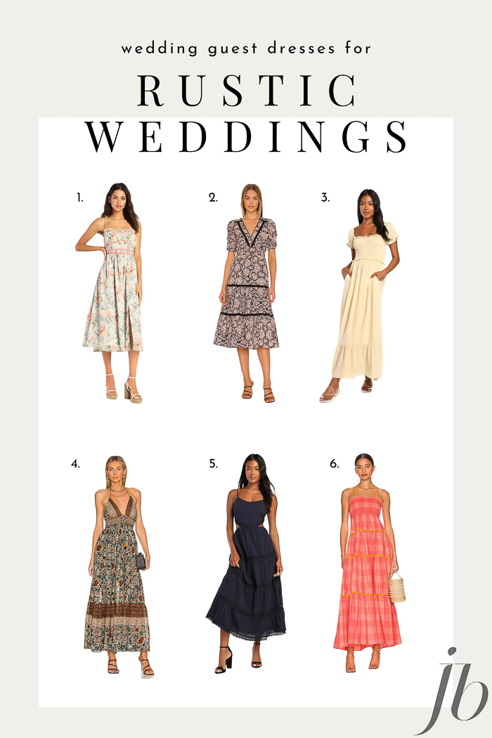 barn wedding guest dresses