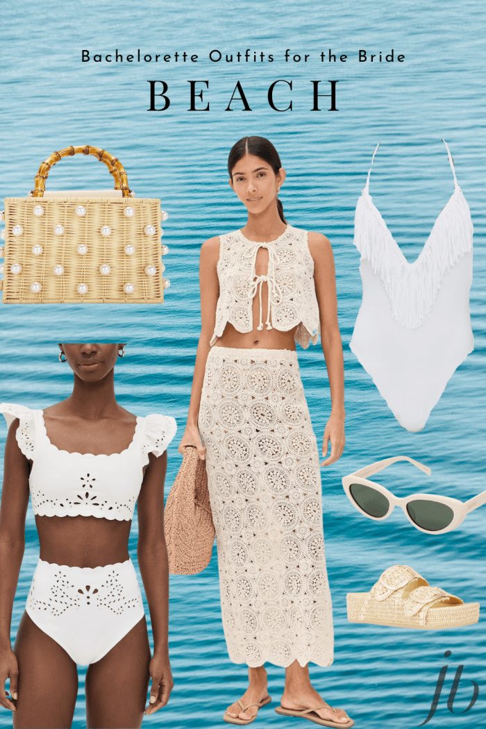 bachelorette outfits for the beach or pool