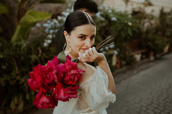 Greenery-Filled Grounds Of Alexandria Garden Wedding | Junebug Weddings