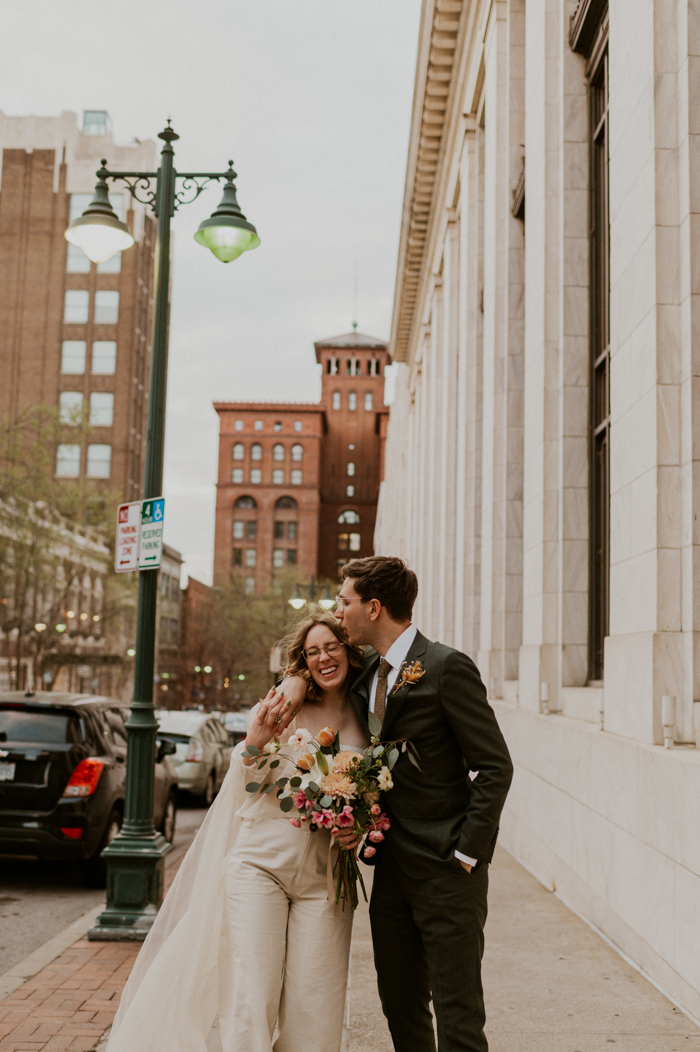 Dinner Party Inspired No Vacancy Wedding | Junebug Weddings