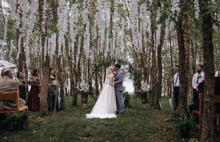 Twilight Followers Are Going To Love This Rosewood Acre Farms Marriage ceremony ceremony