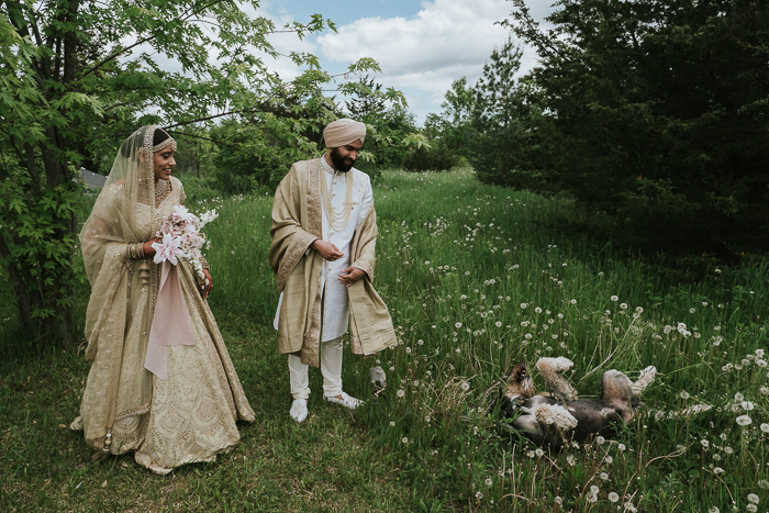 Pastel indian shop wedding dress