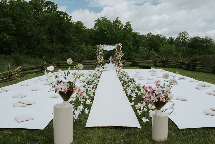 This Beautiful Indian Wedding Celebration is Filled With Roses and Pastels