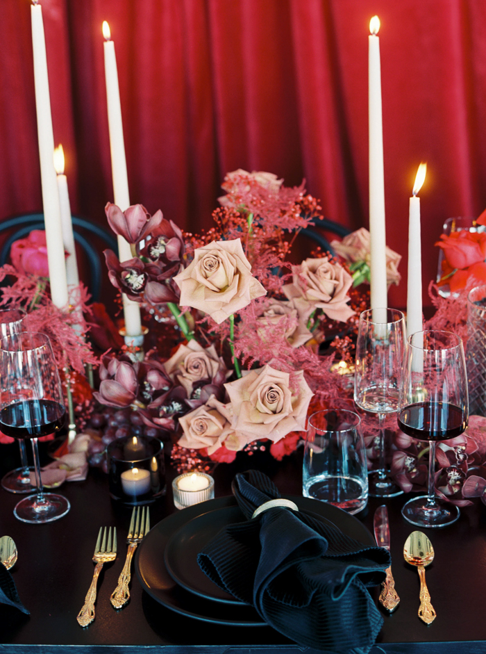 Wedding Inspiration: Dark vs. Light Styled Shoot  Capitol Romance ~  Practical & Local DC Area Weddings