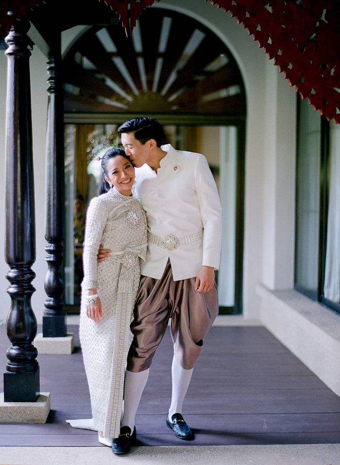 Traditional thai shop wedding clothes