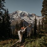 Simply Stunning Mt. Rainier Micro Wedding