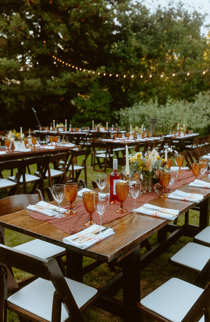 Whimsical Garden Portland Backyard Wedding | Junebug Weddings