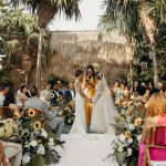 Sunflower Filled Nu Tulum Destination Wedding