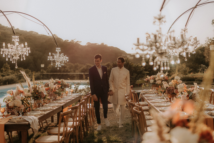 Elegantly Boho Quinta De Sao Thiago Wedding Junebug Weddings 2547