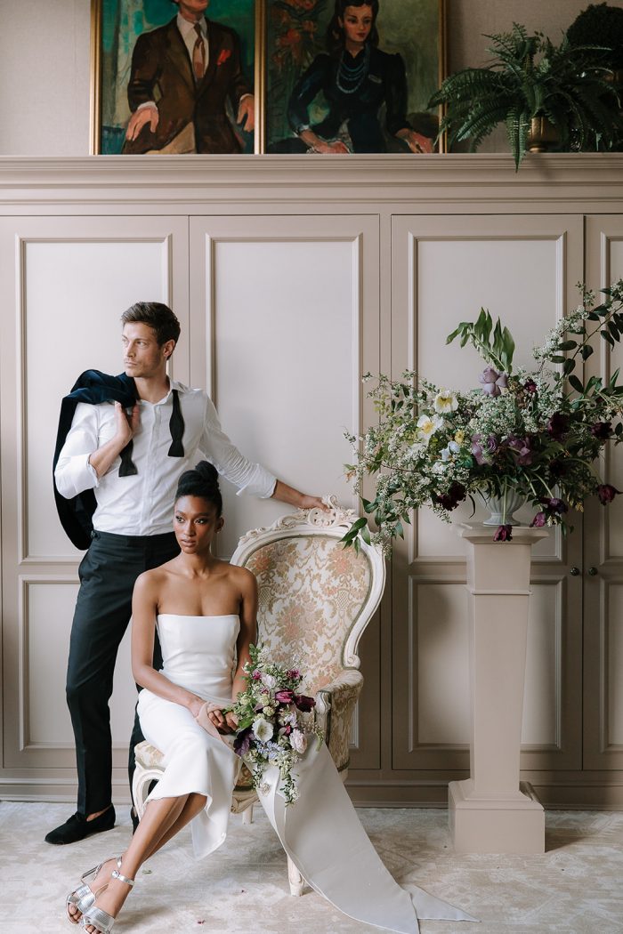 Sophisticated and Modern Wedding Inspiration Shoot At The George