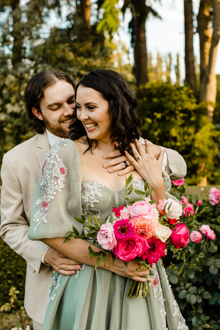 This Floral Filled Christianson's Nursery Wedding Is Complete With ...