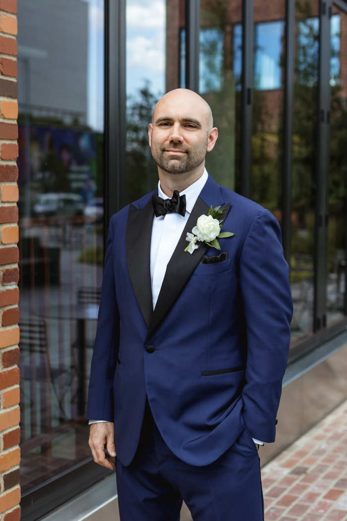 Romantic 74Wythe Wedding Complete With Epic Views of the NYC Skyline ...