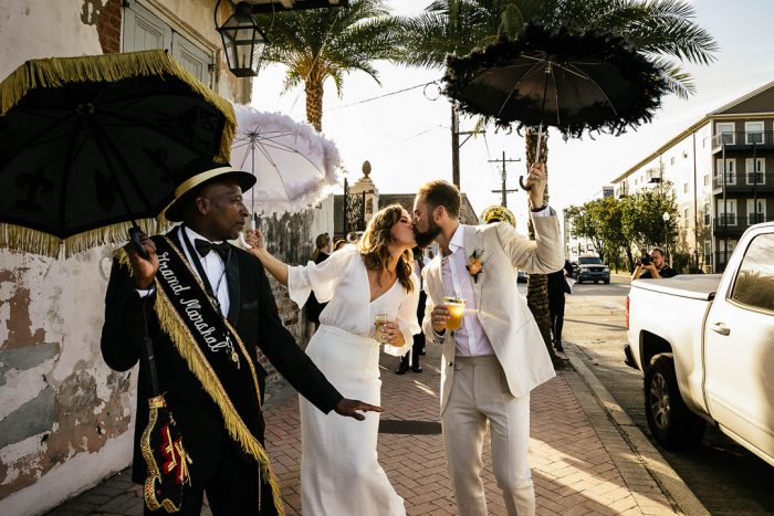 Quintessential Colorful New Orleans Wedding At Race and Religious