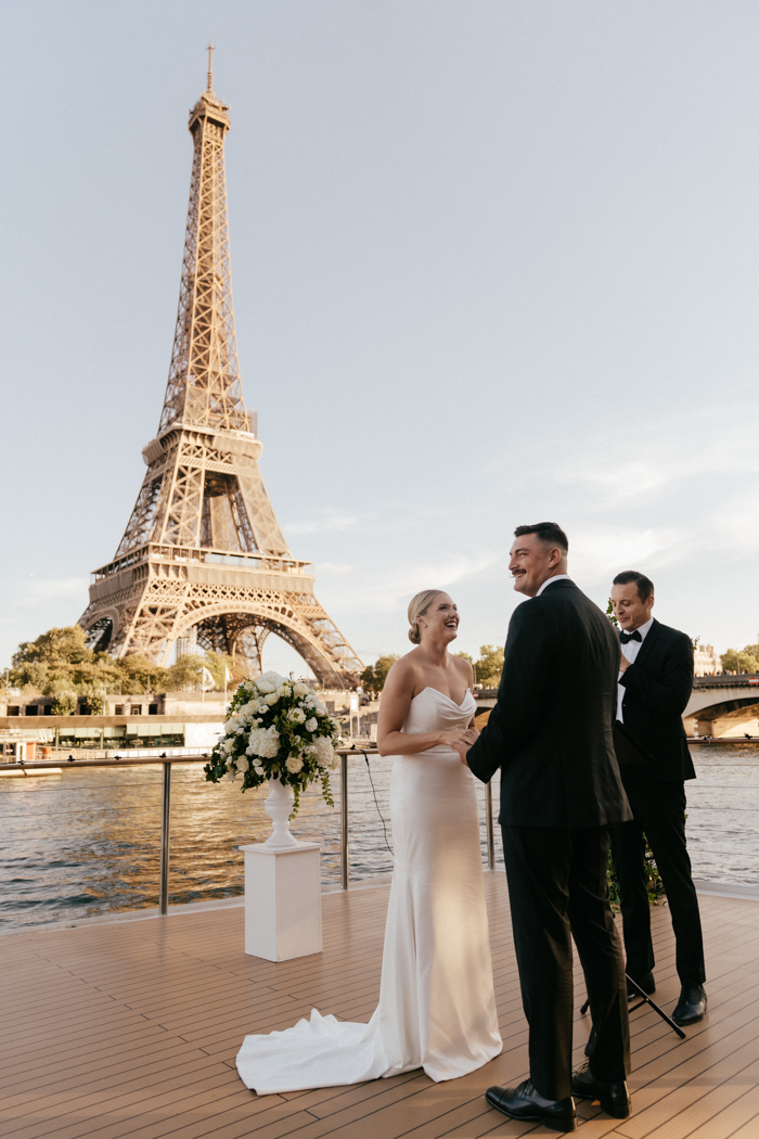 wedding yacht paris