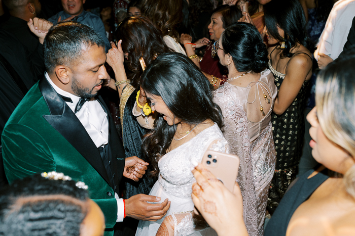 Bright Guyanese & Fijian Hindu Palm Event Center Wedding