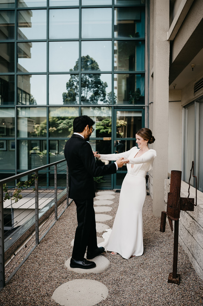 Intimate San Francisco Micro Wedding Complete With Views