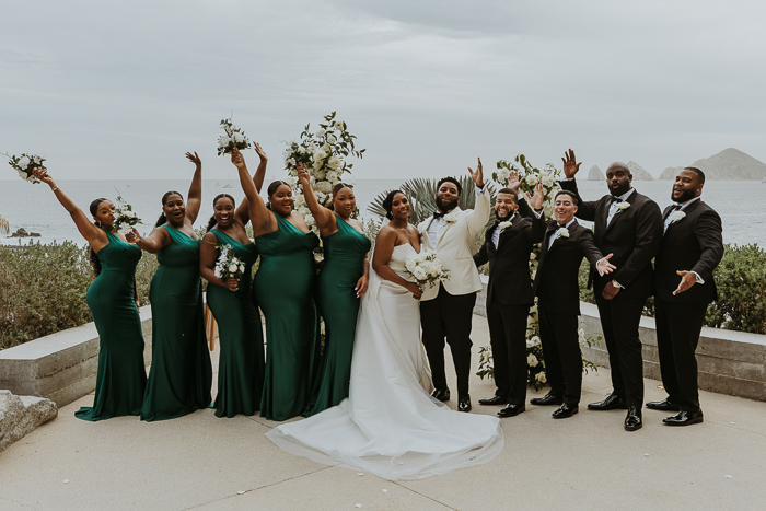 The Secret Guide to Coordinating Bridesmaids and Groomsmen