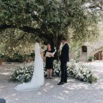 Timeless All-White Villa Podernovo Destination Wedding