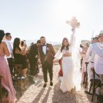 This Retro Desert Love Land Wedding Was One Big Party