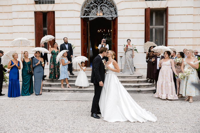 This Three-Day Ca Marcello Wedding Has All The Bridgerton and Great Gatsby Vibes