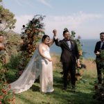 This Cozy Timber Cove Resort Wedding Offered Stunning Views of the Pacific