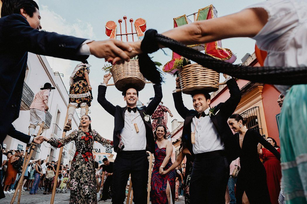 same-sex couple in Mexico parade