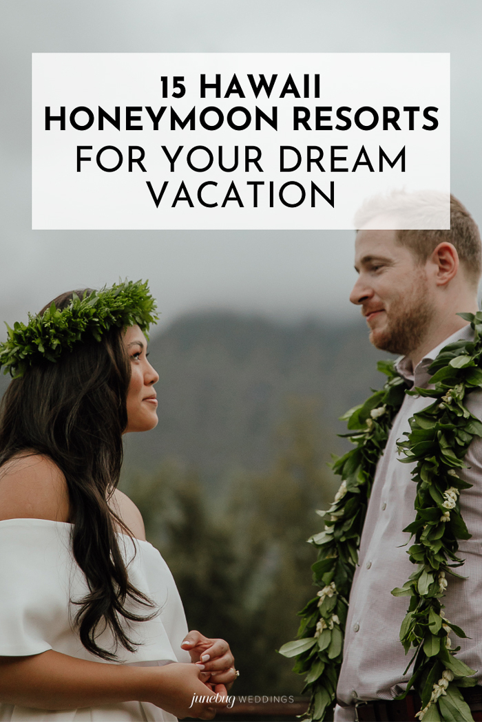hawaii honeymoon resorts graphic