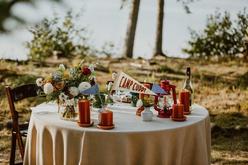 summer camp summer wedding ideas