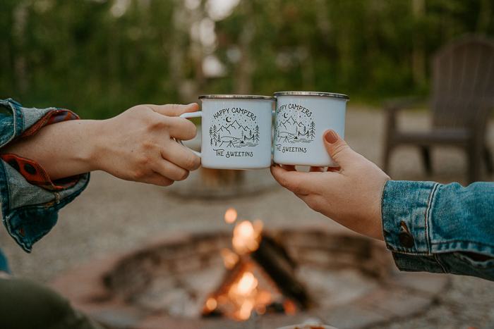 summer camp wedding favors