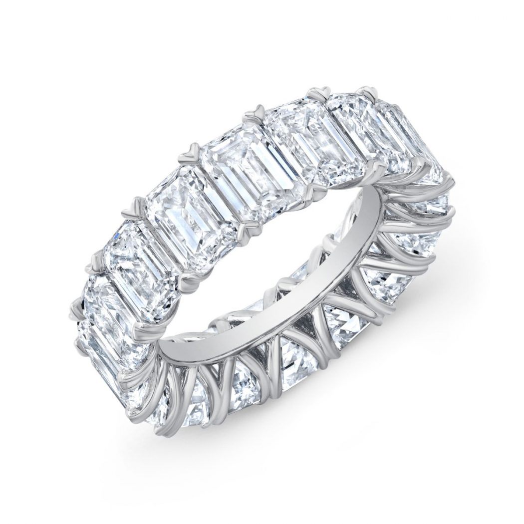 emerald eternity band