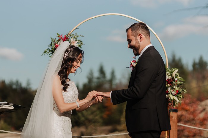 Tucked Away in the Quebec Forest, This Multicultural Celebration Was Intimate and Peaceful
