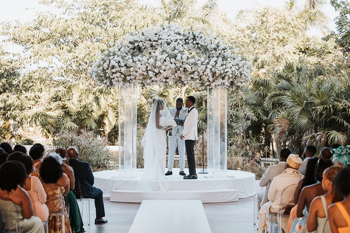 A Luxe Neutral Palette Brought Quiet Sophistication to This Secrets Akumal Wedding