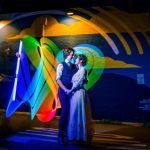 A Playful and Personal DC Art Gallery Wedding Complete with a Halloween Cocktail Hour