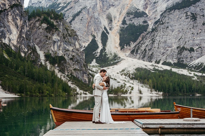 An Intimate Lago di Braies Elopement Plus a Day of Adventure in the Dolomites