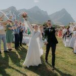 Incredible Views and Hometown Charm in This Local Norwegian Summer Wedding