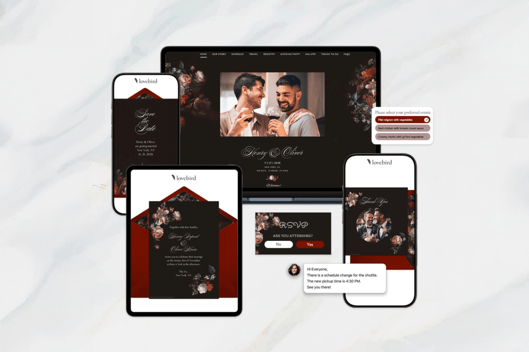 Celebrate Your Engagement: Preview 2026 Trending Digital Stationery Suites + Win $2,500 Toward Your Honeymoon