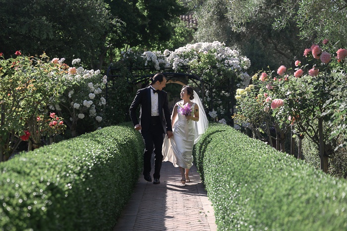 A Sunny Bay Area Garden Wedding at the Allied Arts Guild